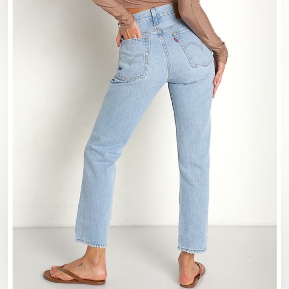 levi wedgie straight jean - luxor